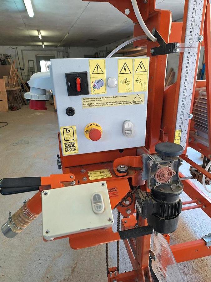 Used WoodMizer LT15 Start (2022) Portable Band Sawmill, 7.5 kW, Westenfeld, Germany