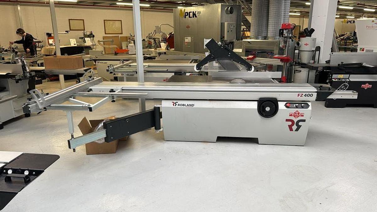 Used Robland FZ400 (2023) Industrial Sliding Table Panel Saw 3100 mm, Rotterdam, Netherlands