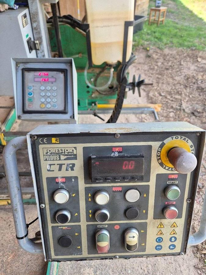 Used Forestor Pilous CTR 650 S (2004) Industrial Log Band Saw Sawmill, Obdach, Austria