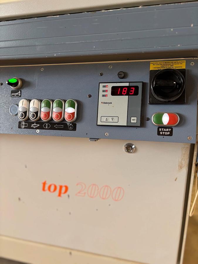 Used Hebrock Top 2000 (2006) Edgebanding for woodworking - Nehren, Germany