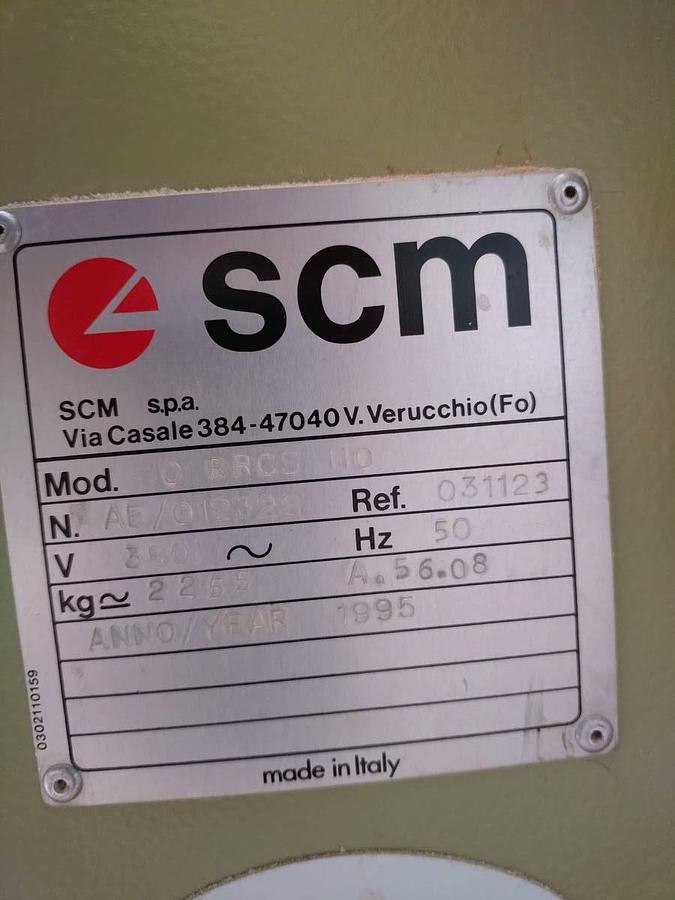 Used SCM Sandya 10 (1995) Wide Belt Sander 1100 mm, Salzburg, Austria