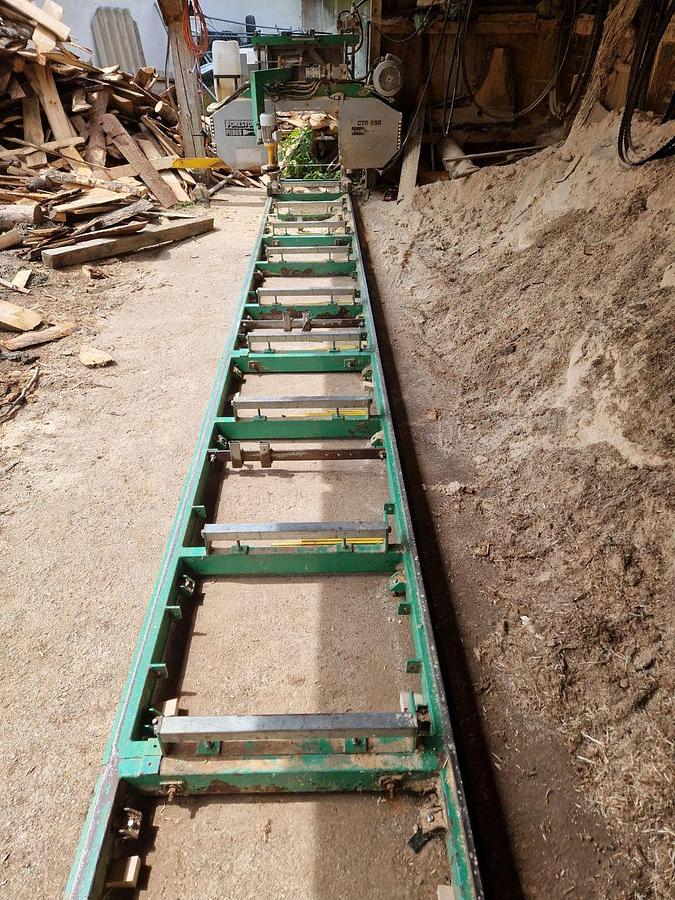 Used Forestor Pilous CTR 650 S (2004) Industrial Log Band Saw Sawmill, Obdach, Austria