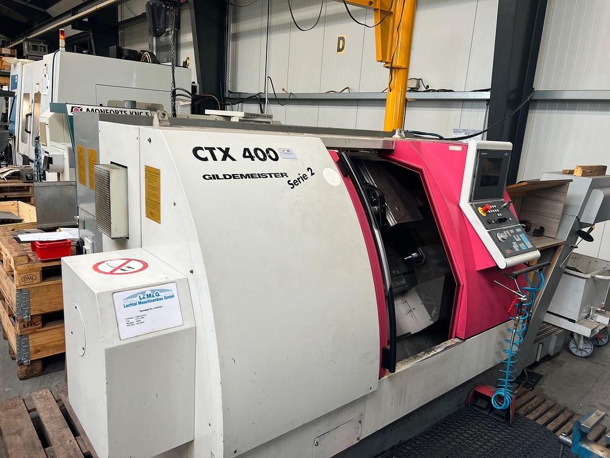 Used Gildemeister CTX 400 Serie 2 (1998) CNC Turning center, Ostendorf, Germany