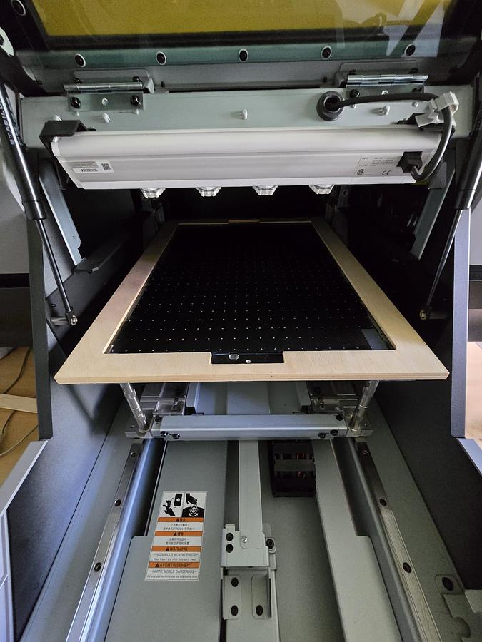 Used Mimaki UJF-3042MKII E - UV LED Flatbed Printer