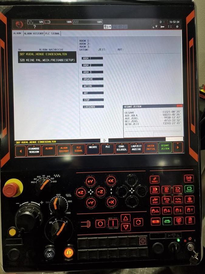 Used Mazak HCN 4000 (2018) Horizontal Machining Center, Dülken, Germany
