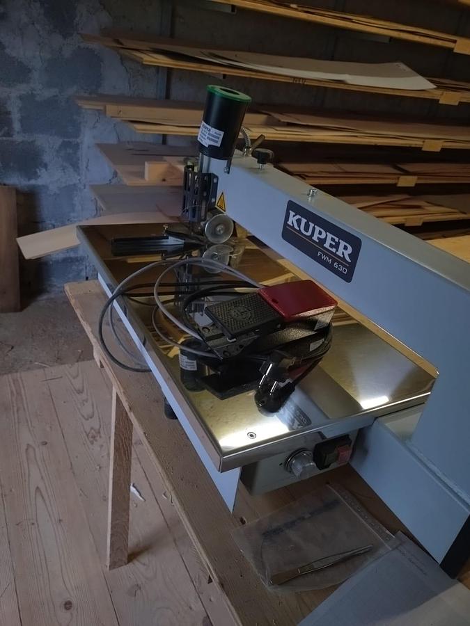 Used Kuper FWM 630 (2019) Veneer Stitching Machine, veneer processing, Bad Gastein, Austria