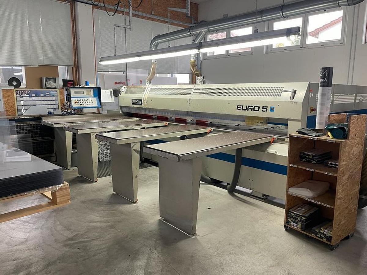Used Panhans Euro 5 (1999) Industrial automatic panel saw, Haigerloch, Germany