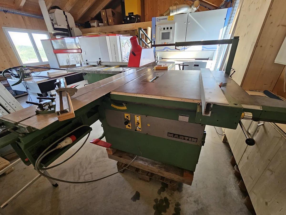 Used Martin T 70 (1981) Sliding table saw, Kollroßdorf, Austria