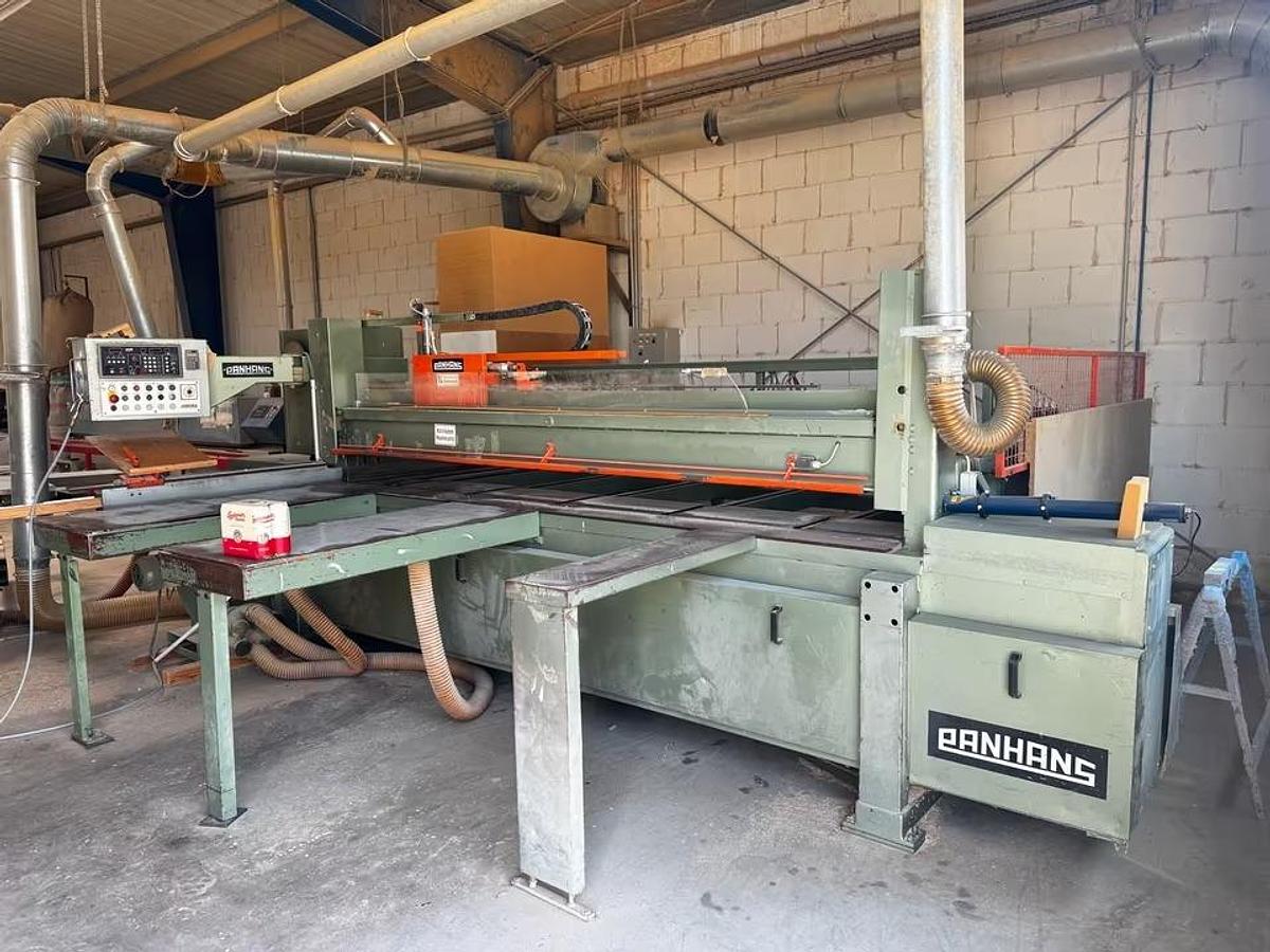 Used Panhans 693/SH 70 (1989) Industrial Panel Saw 3200 x 2200 mm, Mutterstadt, Germany