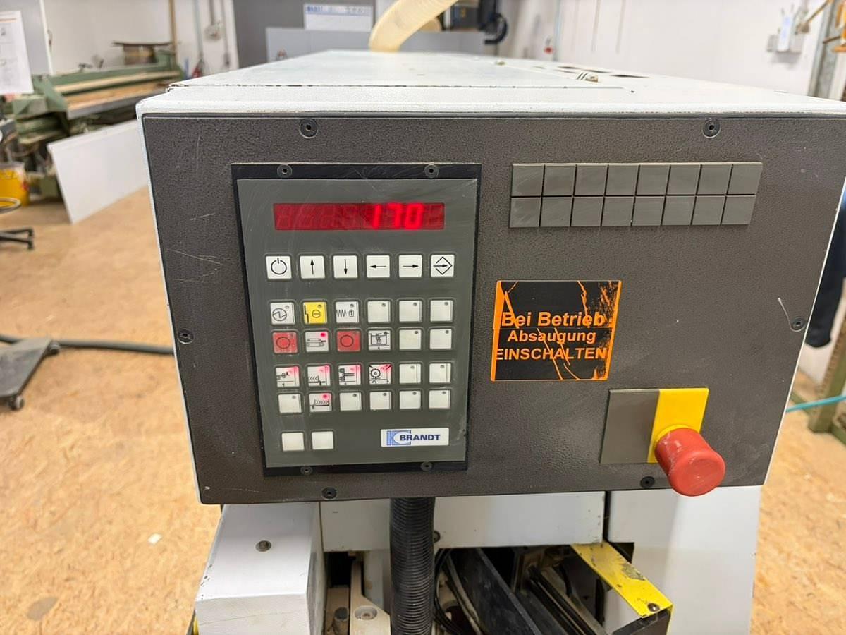 Used Brandt KD 56 industrial edge banding machine, Pöllau, Austria