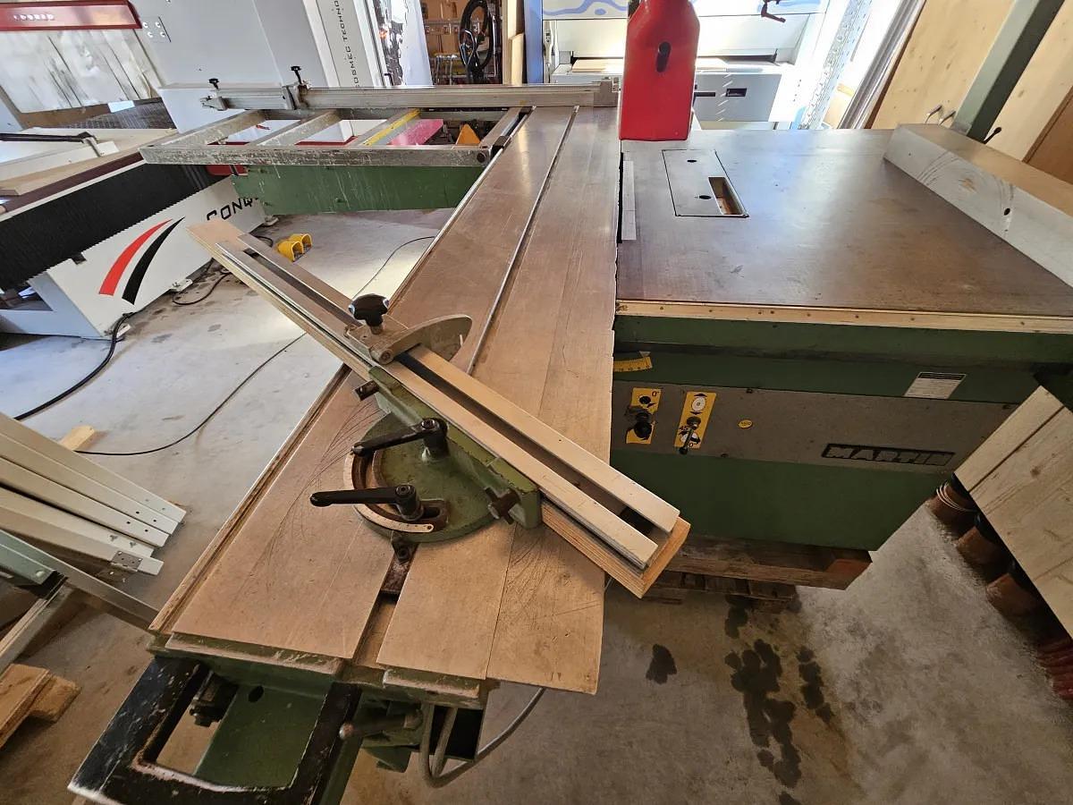 Used Martin T 70 (1981) Sliding table saw, Kollroßdorf, Austria