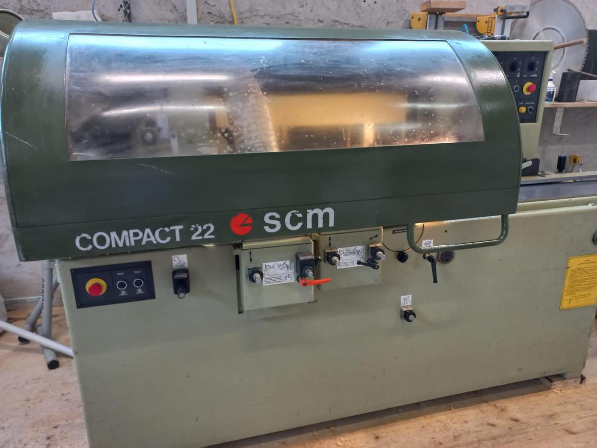 Used SCM Compact 22 (1991) Industrial 4-Sided Planer Moulder, Kolsassberg, Austria