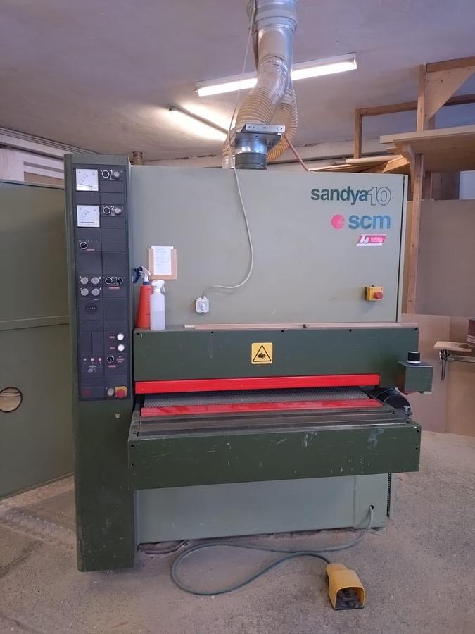 Used SCM Sandya 10 (1995) Wide Belt Sander 1100 mm, Salzburg, Austria