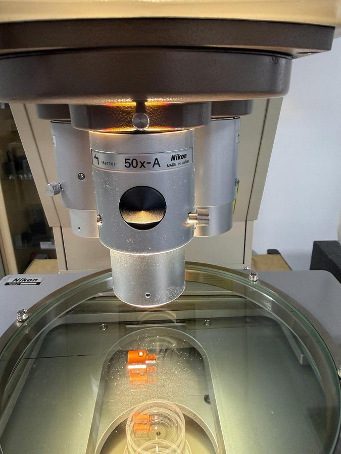 Used Nikon V 12B DC, Optical Profile Projector, Dülken, Germany