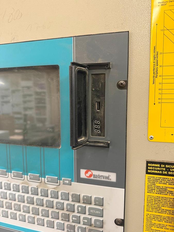 Used Masterwood Eurospeed II 1 (2000) - CNC Machining center woodworking - Korschenbroich, Germany