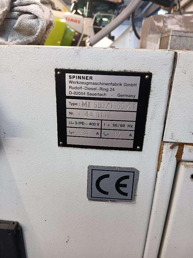 Used Spinner MT 500 / 1000 AT (2001) - CNC Turning machine - Austria