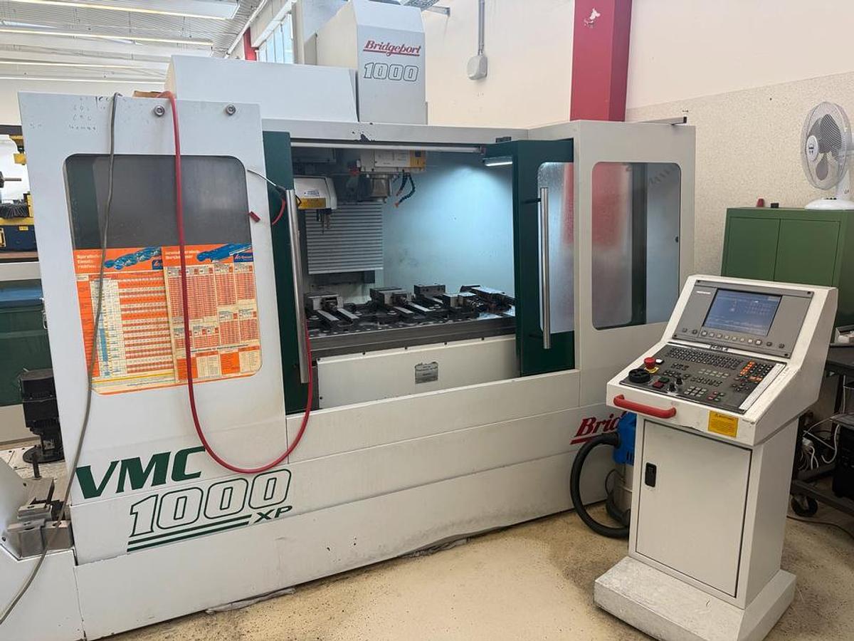 Used Bridgeport VMC 1000 XP Vertical Machining Center CNC, Heidenhain Control, Lich, Germany