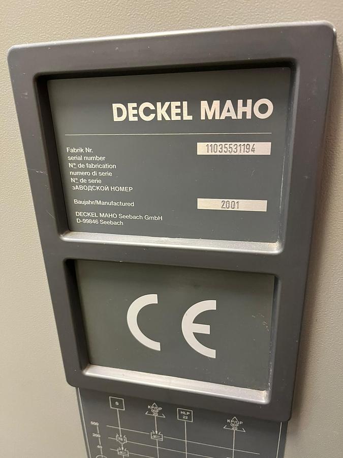 Used Deckel Maho DMU 50 T