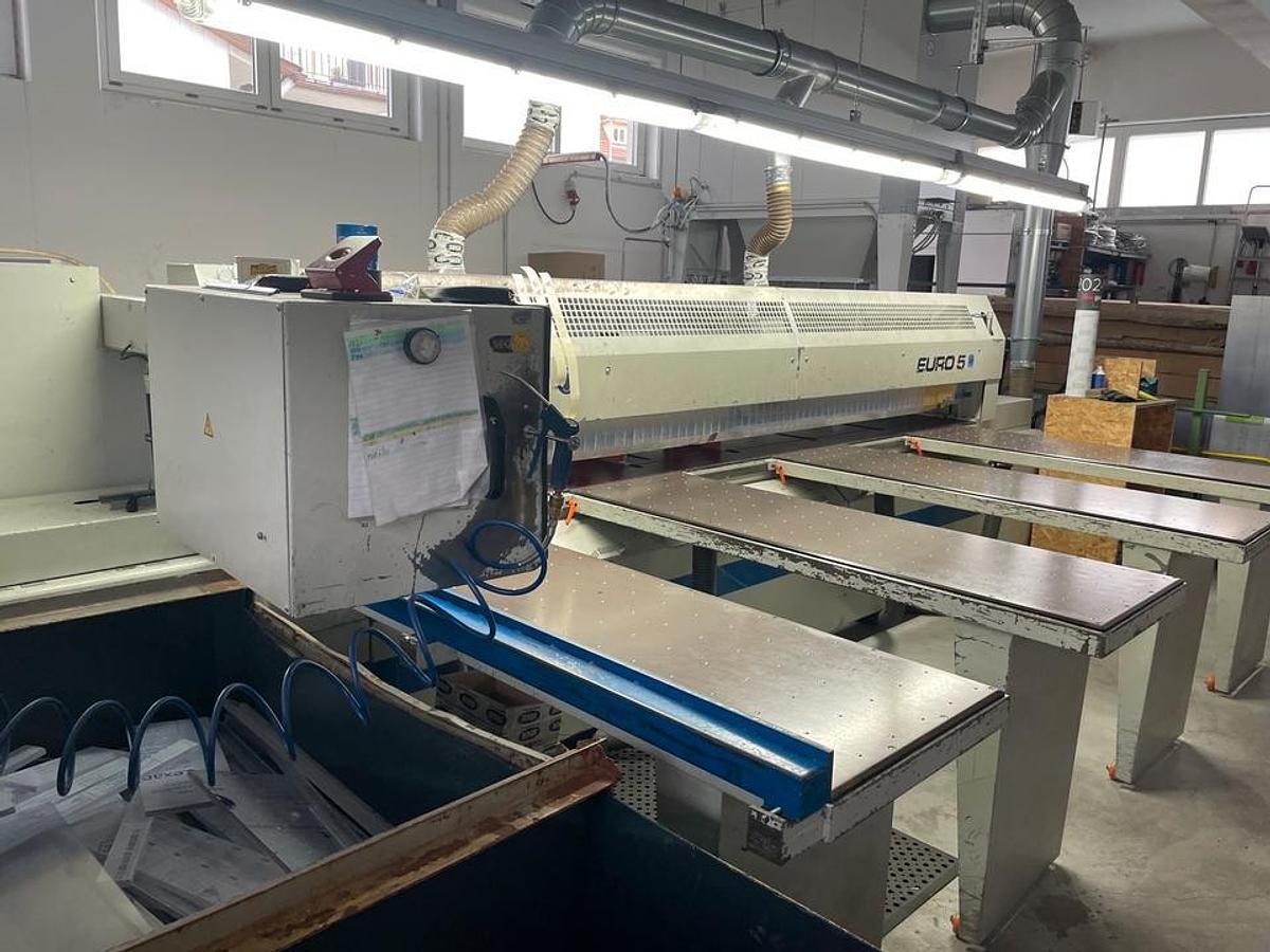 Used Panhans Euro 5 (1999) Industrial automatic panel saw, Haigerloch, Germany