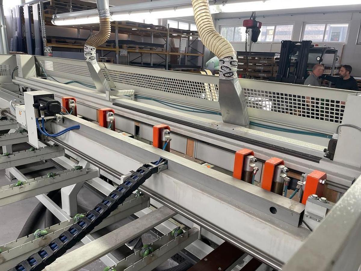 Used Panhans Euro 5 (1999) Industrial automatic panel saw, Haigerloch, Germany
