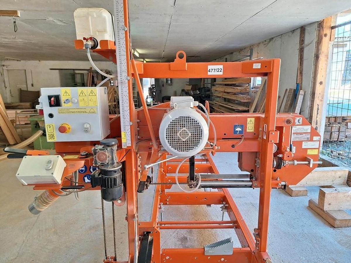 Used WoodMizer LT15 Start (2022) Portable Band Sawmill, 7.5 kW, Westenfeld, Germany