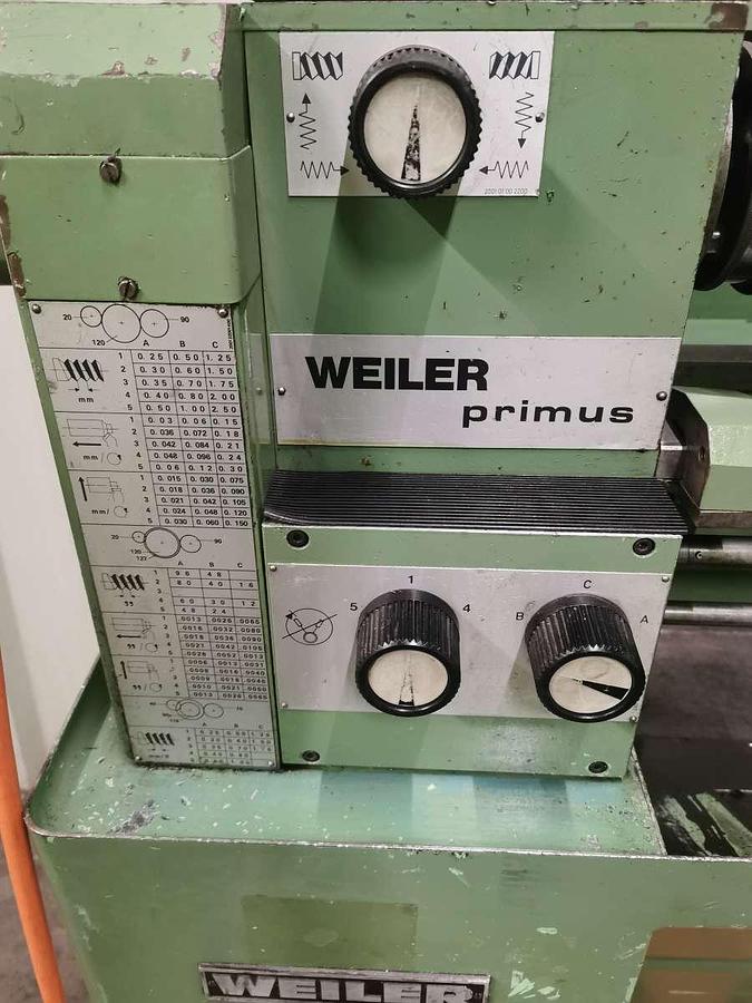 Used Weiler Primus LZG - Conventional lathe for metalworking - Salzburgo Austria