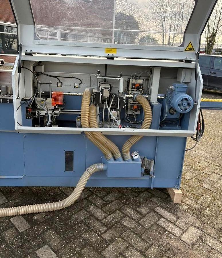 Used Hebrock Euro 3001F + AKV 83 (2012) Edgebanding machine for woodworking - Raamsdonksveer, Netherlands