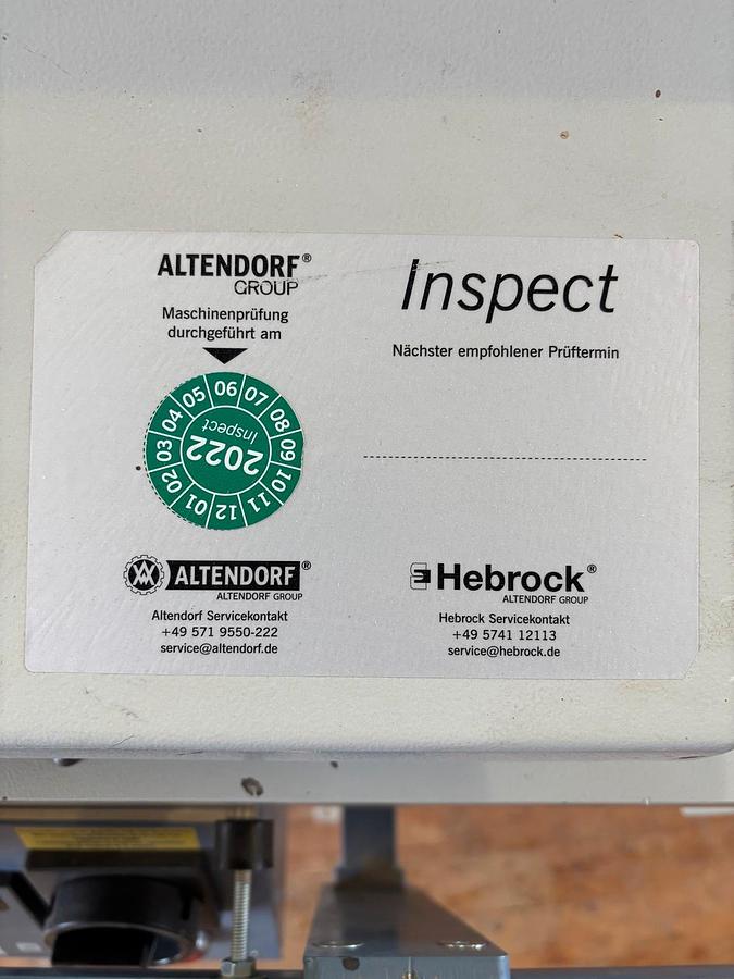 Used Hebrock Top 2000 (2006) Edgebanding for woodworking - Nehren, Germany