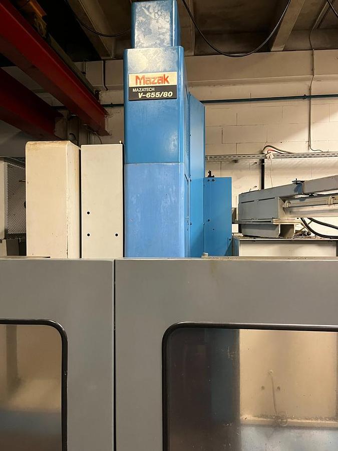 Used Mazak MTV 655/80 (1995) CNC Vertical machine center for metalworking - Wuppertal, Germany