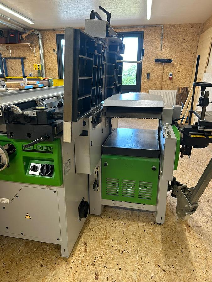 Used Felder CF 531 (2012) Industrial 4-in-1 Combination Machine, 3200 mm Sliding Table, Inzing, Austria