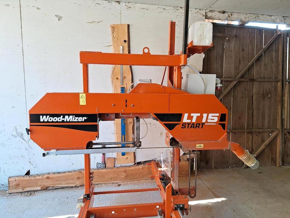 Used WoodMizer LT15 Start (2022) Portable Band Sawmill, 7.5 kW, Westenfeld, Germany