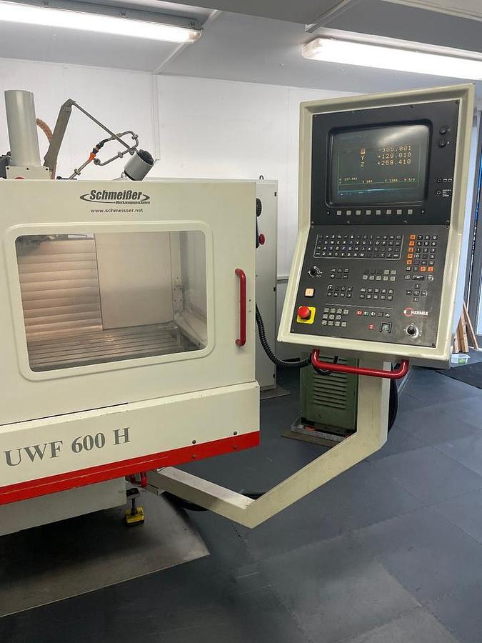 Used Hermle UWF 600 H (1994) Universal CNC Milling Machine, Cologne, Germany