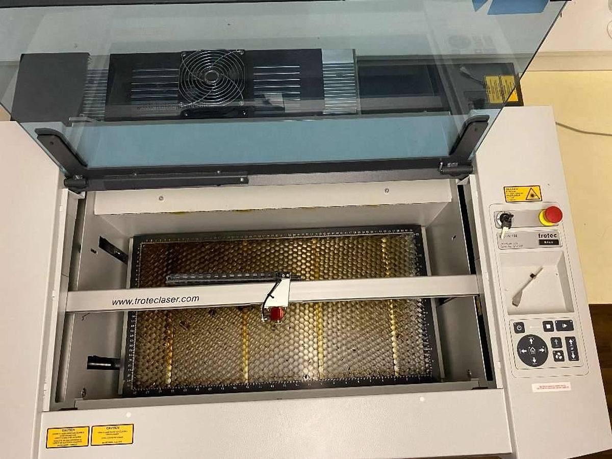 Used Trotec Speedy 100 (2022) 60W CO₂ Laser Engraving and Cutting Machine , Vorchdorf, Austria