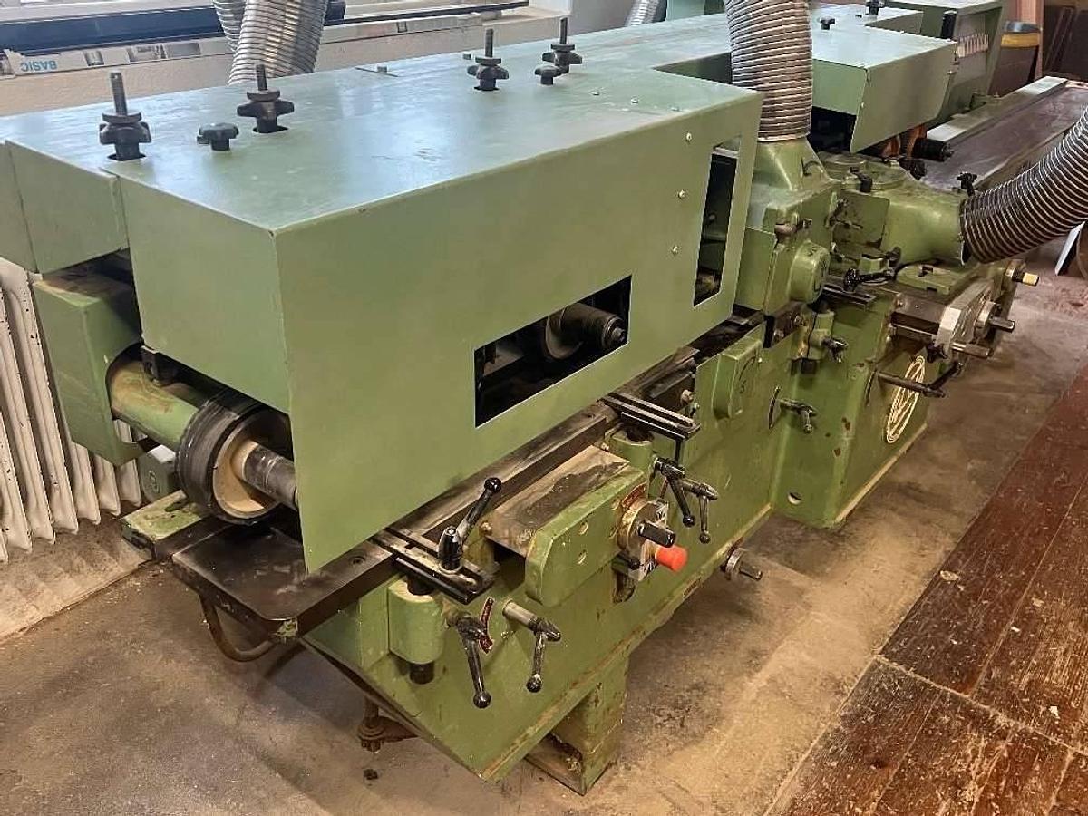 Used Weinig Unimat 14K – 6-Spindle Four Side Planer Moulder, Oberdorf am Hochegg, Austria.