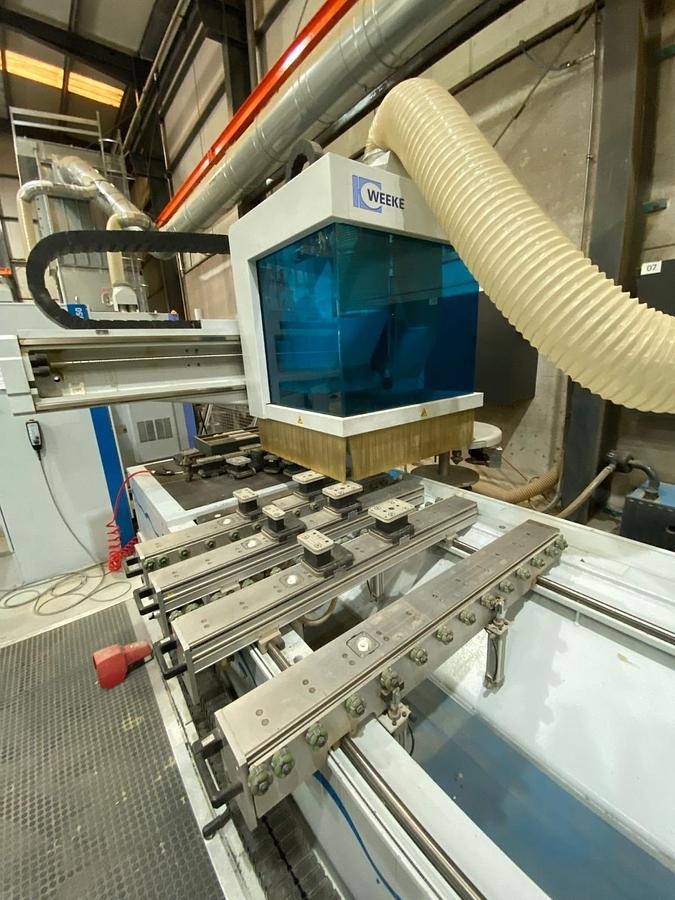 Used Weeke Optimat BHC 550 Nesting 5 Axes