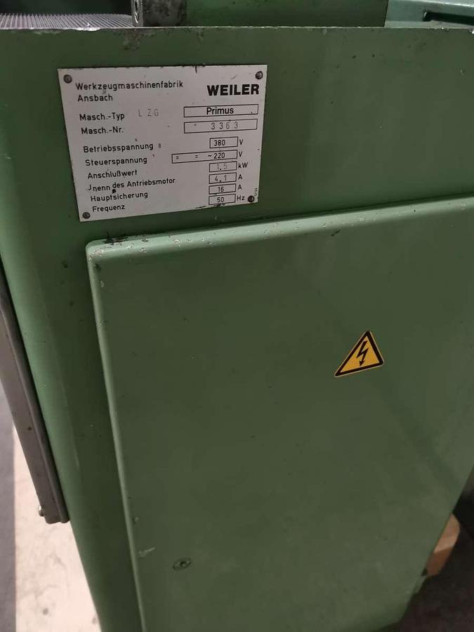 Used Weiler Primus LZG - Conventional lathe for metalworking - Salzburgo Austria