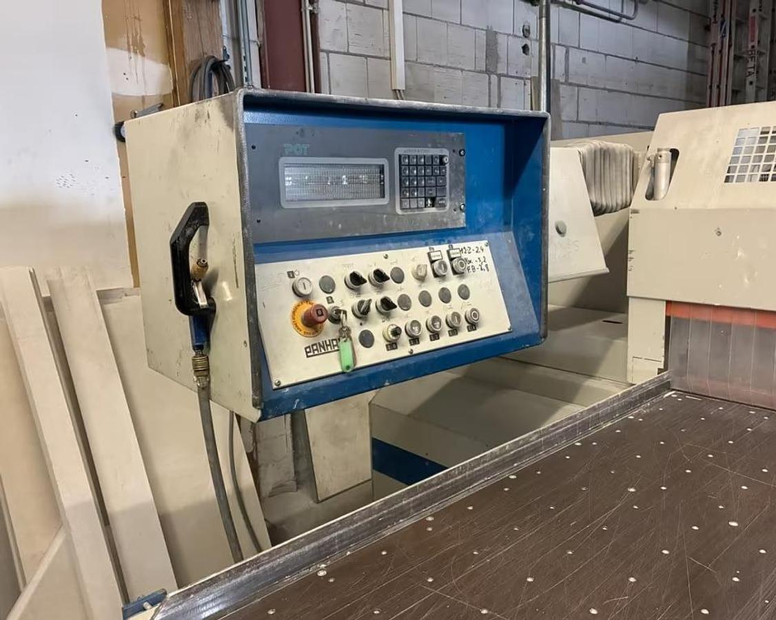 Used Panhans 693 Euro 5 (1997) Industrial Panel Sizing and Solid Wood Saw, Arnstorf, Germany