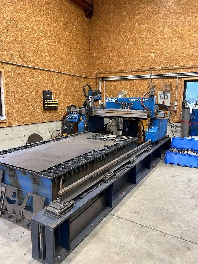 Used Bach ThermoCut 1500 (2010) CNC Plasma Cutting System, Scharnitz, Austria
