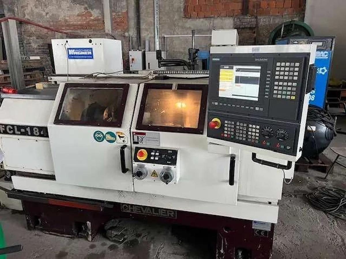 Used Wagner FCL 1840 (2003) Torno CNC de Bancada Plana con Control Siemens 810D, Máribor, Eslovenia