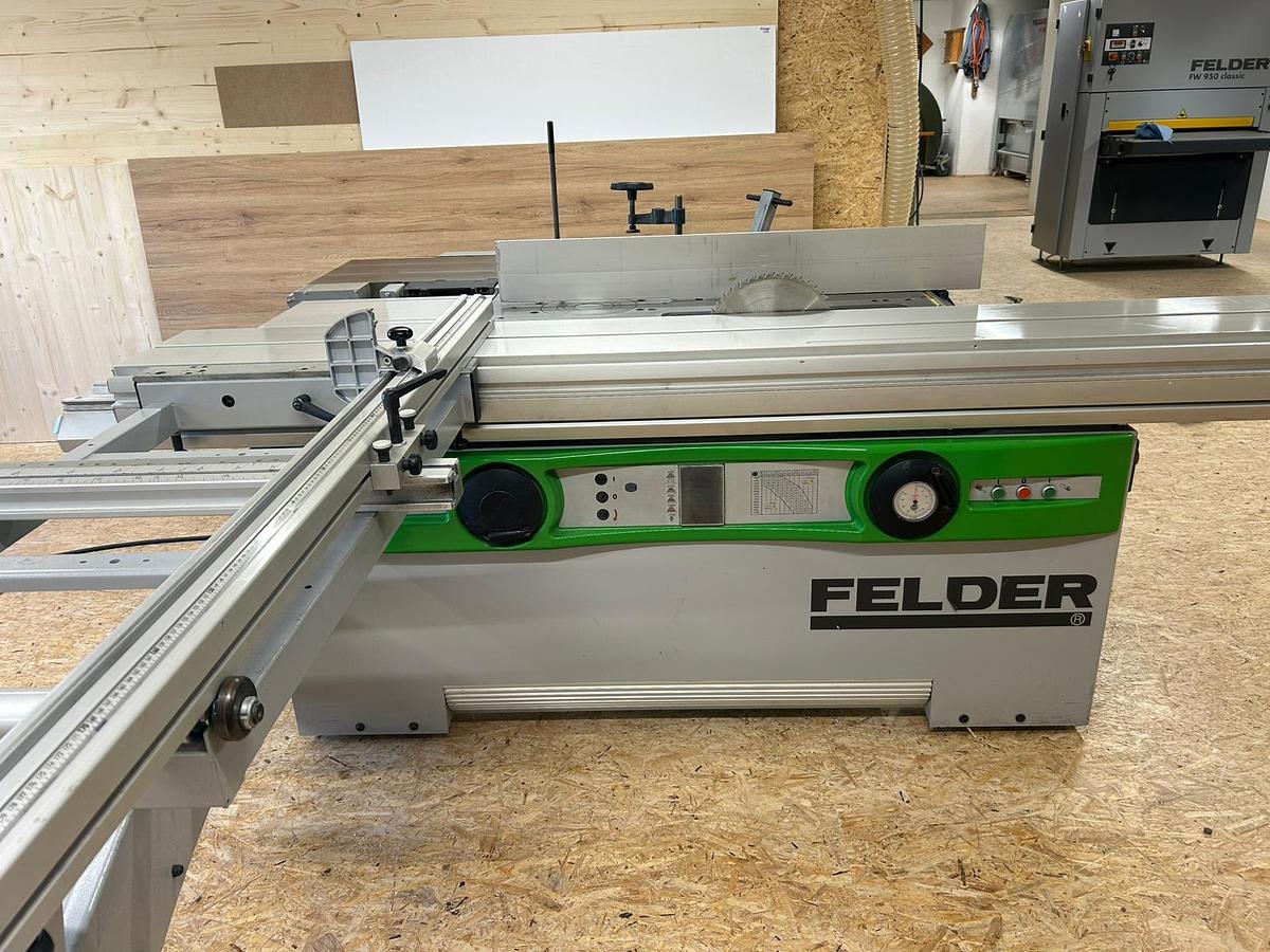 Used Felder CF 531 (2012) Industrial 4-in-1 Combination Machine, 3200 mm Sliding Table, Inzing, Austria
