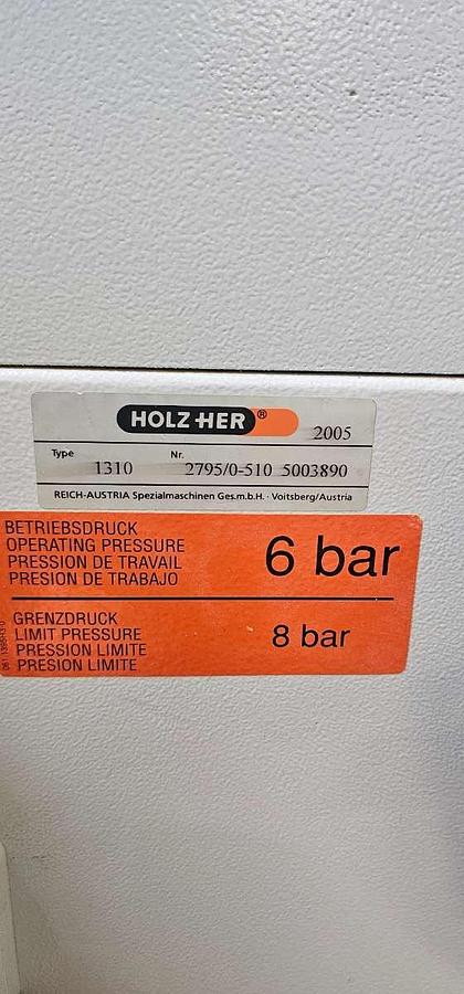 Used HolzHer Sprint 1310 (2005) Edgebander machine for woodworking - Estiria, Austria