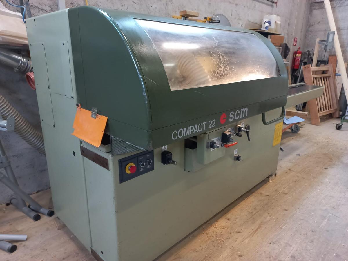 Used SCM Compact 22 (1991) Industrial 4-Sided Planer Moulder, Kolsassberg, Austria