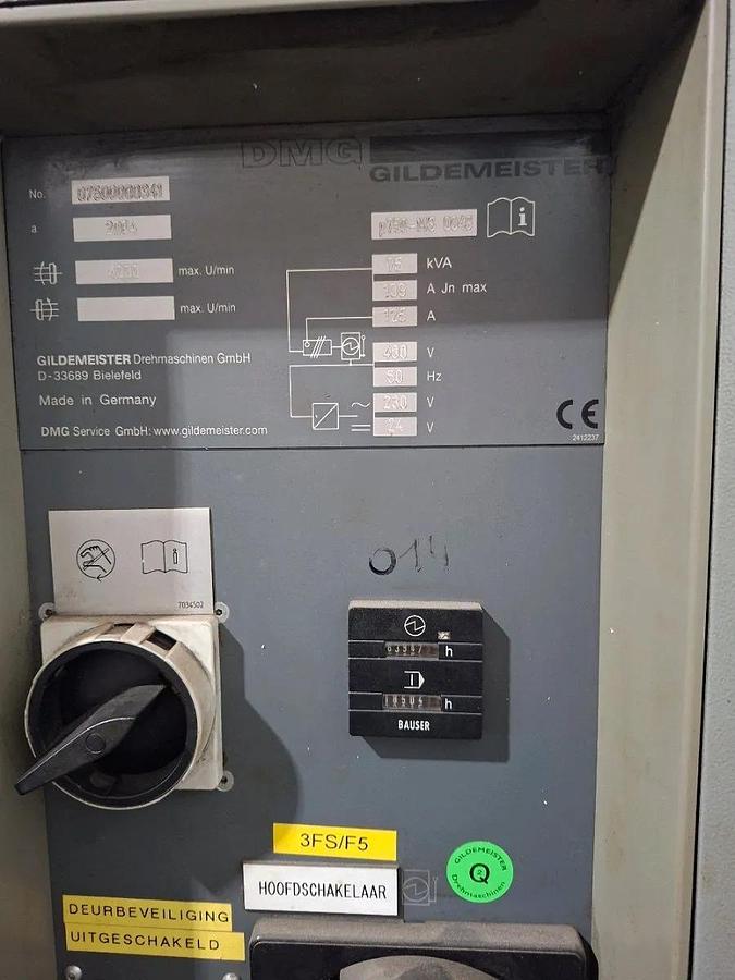 Used Gildemeister CTX 510 (2004) – Centro de torneado y fresado CNC – Südoststeiermark, Austria