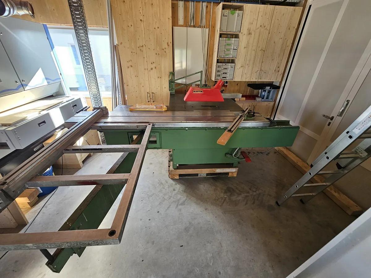 Used Martin T 70 (1981) Sliding table saw, Kollroßdorf, Austria