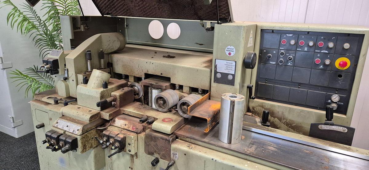 Used SCM Compact 23S Industrial Four-Sided Planer Moulder, Eindhoven, Netherlands