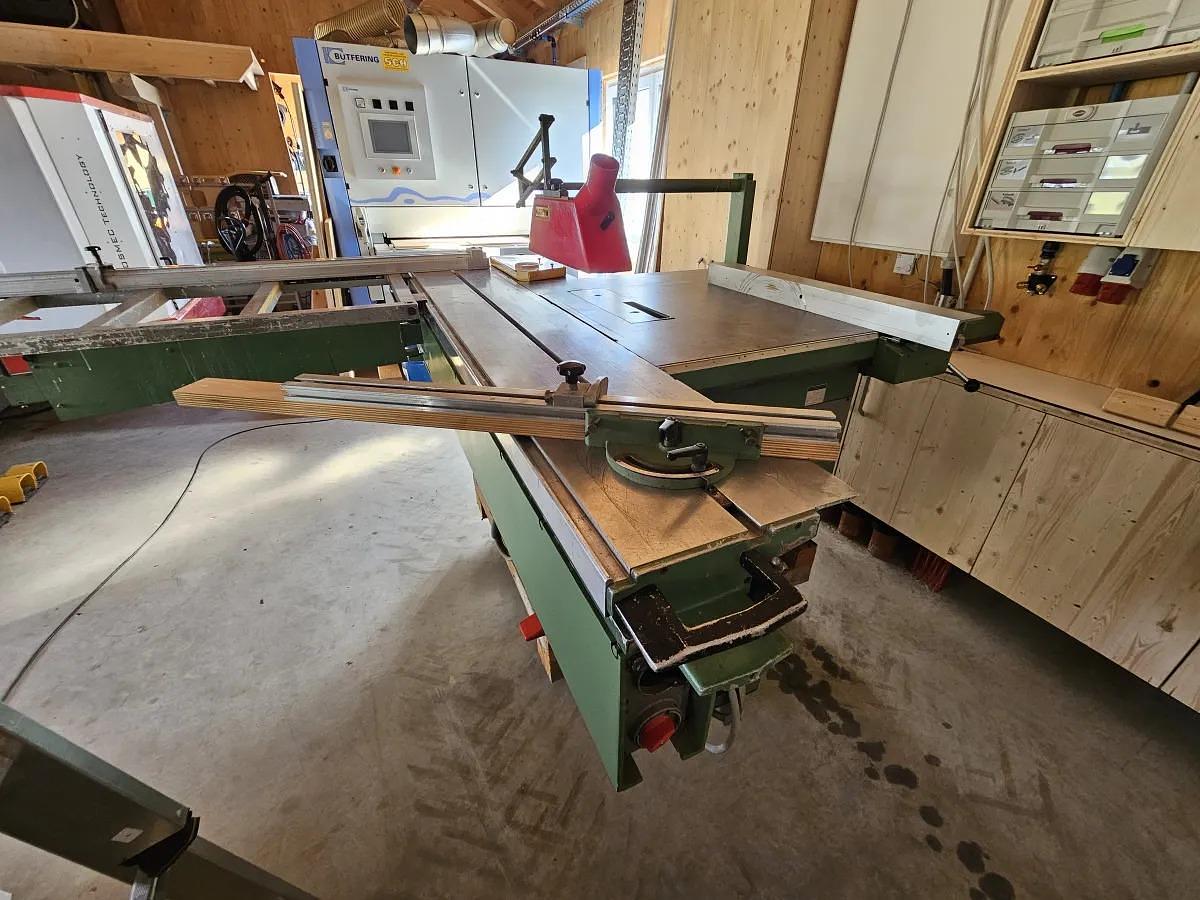 Used Martin T 70 (1981) Sliding table saw, Kollroßdorf, Austria
