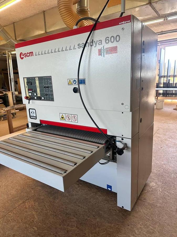 Used SCM Sandya S600 RCS 110 (2015) Wide belt sanding machine for woodworking - Zagreb, Croatia