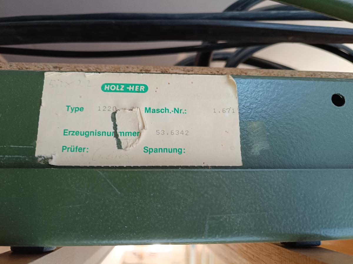 Used Holzher 1220 Vertical Panel Saw, Salzburg, Austria