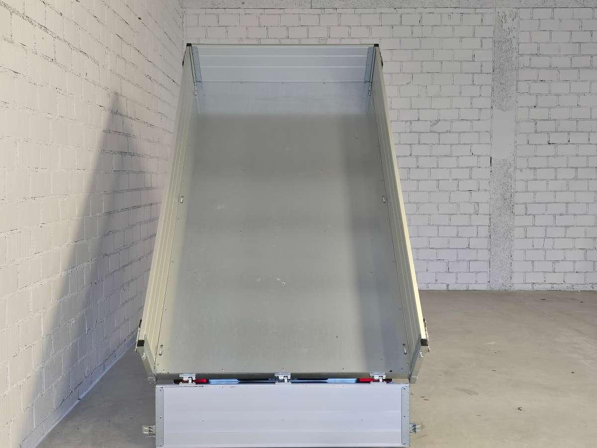 Used Tandem braked tipping trailer with electric pump and emergency manual pump 2000 Kg – Type BRK 202515 - Austria