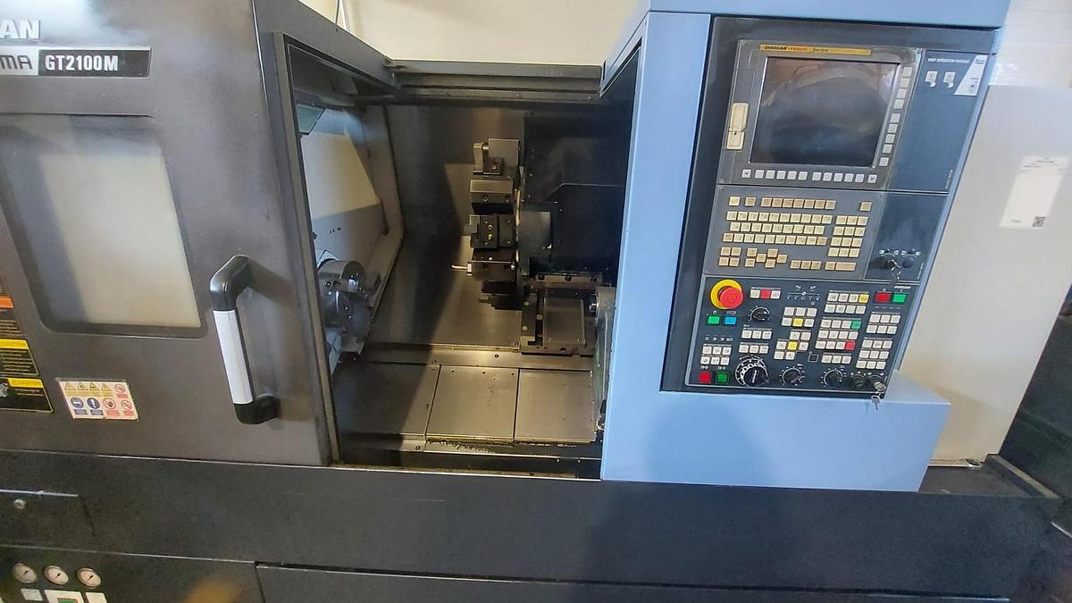 Used Doosan Puma GT 2100M (2017) - CNC Turning center - Romania